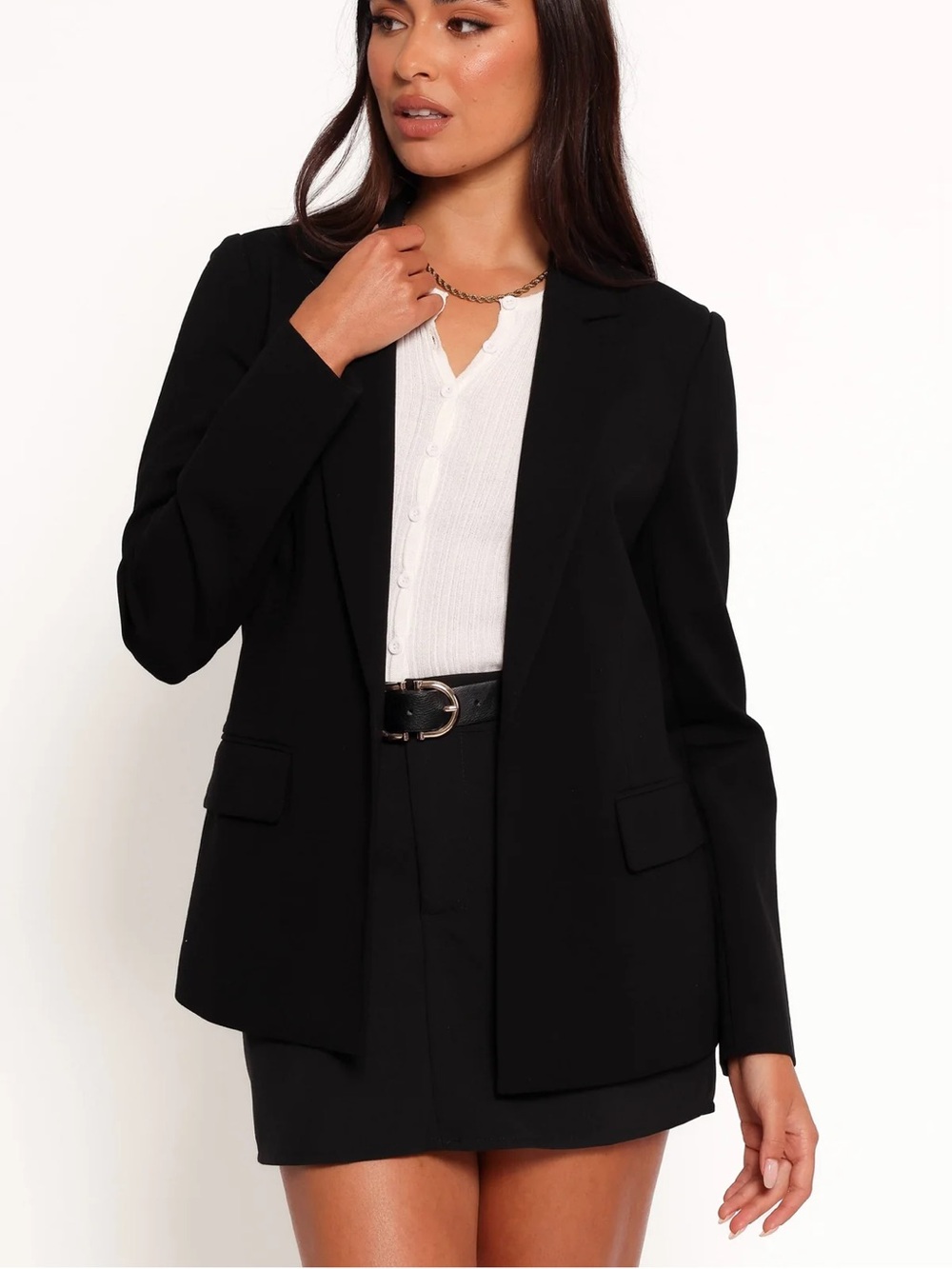 Petal & Pup Black Tailored Blazer - Picture 4 of 6